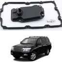 AB60E AB60F Transmission Filter Kit Fits Lexus GX460,LX570,Toyota Land Cruiser, Tundra, Sequoia, Replaces OE 353300C010 3533060060 3533034010