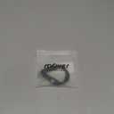 Mens Rope Bracelet - Stainless Steel Black Shackle, Extremely Durable and Scratch Resistant Waterproof Paracord, Handmade, Nautical Wristband for Men