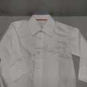 French Toast Boys' Expandable Collar Button Down Dress Shirt with Long Sleeves (Standard & Husky) (2T, White)