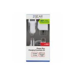 ZGEAR Power Plus Charging Essentials 3 Pcs Kit for USB-C Devices