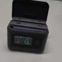 Insta 360 X5 Batteries(2 Packs) with Fast Charge Hub 27W Dual Fast Charging Case w/ LCD Display, Intelligent Two Way Charger Hub for Insta360 X5, Shows Battery SOC (Battery*2 and Charger*1)