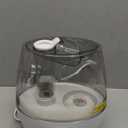 Cool Mist Humidifier - 2.2L Water Tank, for Bedroom, Baby, Quiet Ultrasonic Air Vaporizer, Adjustable Mist Level, 360 Nozzle Rotation, Auto-Shut Off, Large Area Humidifiers Easy Fill and Clean (Grey)