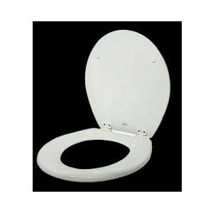 Bemis Richfield Elongated Toilet Seat White 1001262668-000 U1D