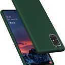 E Segoi Designed for Galaxy A71 5G Case, Liquid Silicone Gel Rubber Shockproof Case Soft Microfiber Cloth Lining Cushion Compatible with Galaxy A71 5G 6.7 inch (Sequoia Green)