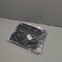 4 x AURUZA Winter Gloves Men Women, Zipper Cycling Gloves Touch Screen, Windproof Warm Gloves Cold Weather, Anti-Slip Sports Gloves for Cycling Driving Running Hiking Climbing Skiing Sports (X-Large, Black)