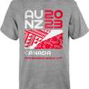 Outerstuff FIFA 2023 Women's World Cup Graphic Tee (X-Large, Multicolor)