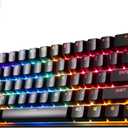 SteelSeries Apex Pro Mini Mechanical Gaming Keyboard Worlds Fastest Keyboard Adjustable Actuation Compact 60% Form Factor RGB PBT Keycaps USB-C 