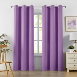 Purple Curtains 2 Pack 100x82 (No Brand)