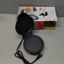 DASH Mini Maker Electric Round Griddle for Individual Pancakes, Cookies, Eggs & other on the go Breakfast, Lunch & Snacks with Indicator Light + Included Recipe Book - Black