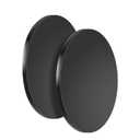 1/4 Round Steel Plate Base 10 inch Diameter, A36 Steel Plates Sheet Hot Rolled Weldable Circle (2 Pack)