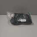 FULLSOFT 3 Pack Plus Size Capri Leggings with Pockets for Women -High Waist Stretchy 1X-4X Workout Yoga Pants (XX-Large, 03-black/Light Green/Rosy Pink)