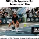 CRBN Pickleball - C40 Balls 6, 12, 100 Pack - Outdoor Pickleball Balls - Built for Durability & Precision - Roto-Molded 1-Piece Design (Neon Green)