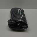 Fixmatti Women's Fuzzy 3 Piece Sweatsuit Open Front Cardigan Crop Tank Tops Wide Legs Pants Lounge Sets (Large, 1-black Stripe)