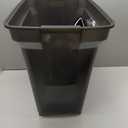 IRIS USA WeatherPro Airtight Dog Food Storage Container, Up to 58 lbs, Attachable Wheels, For Dog Cat Bird and Other Pet Food Storage Bin, Keep Fresh, Easy Mobility, BPA Free, Smoke