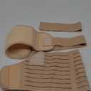 ChongErfei Maternity Belt, Pregnancy 3 in 1 Support Belt for Back/Pelvic/Hip Pain, Maternity Band Belly Support for Pregnancy Belly Support Band (L: Fit Ab 39.5"-51.3", Beige)