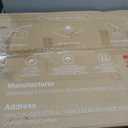 Maxtek Rolling Whiteboard 48 x 36 in Large Magnetic White Board on Wheels