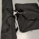 Square Backdrop Stand 6.5x10 ft, Adjustable Photo Backdrop Stand Kit, Heavy Duty Pipe and Drape Photography Background Support with Flat Metal Base for Wedding, Party, Video Studio, Birthday, Black