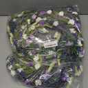 Artgar 26 Inch Spring Wreaths for Front Door, Spring Summer Lavender Paper Flower Wreaths for Home Farmhouse Windows Walls Porch Wedding Indoor Outdoor Decor for All Seasons (Purple)