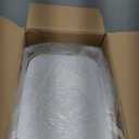 CEROELDA Small Bathroom Trash Can with Lid Soft Close-5L/1.3 Gal Stainless Steel Garbage Can-Step Pedal Wastebasket Slim Trash Bin for Office, Bedroom, Toilet, Live Room-White