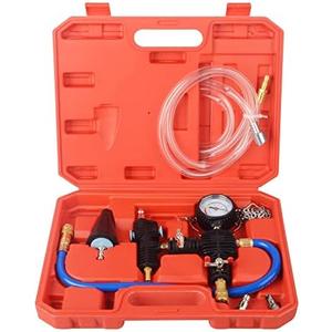Professional Radiator Cooling System Vacuum Purge Coolant Refill Tool Kit Set