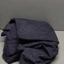 LaxLinen- Egyptian Cotton 6 PCs Sheet Set (+18 Inch) Extra Deep Pocket Queen Bed Size, Navy Blue Solid 600 Thread Count
