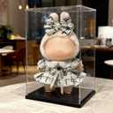 5 x Clothes for LABUBU 17cm Doll (NO Doll), Outfit for LABUBU, Dress and Hairpin Set for LABUBU Dress Up, Fashion and Premium Dolls Accessories for LABUBU (Style P)