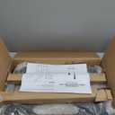 5 Position Batting Tee,Hitting Tee Height Adjustable 24-46 Inch Baseball Tee with 2 Rubber Top,Aluminum Pole,Metal Base Softball Tee for All Players Practice Inside, Middle,Outside