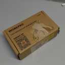 WORKPRO Pink Cordless Hot Melt Glue Gun, 7.2V Rechargeable Fast Preheating Glue Gun Kit with 20 Pc Premium Mini Glue Stick, Automatic-Power-Off Hot Glue Gun for Art, Craft, Decoration - Pink Ribbon