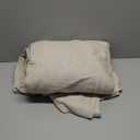 Bedsure GentleSoft 100% Cotton Large Blanket Oversized King for Bed 120x94 inches - Breathable Soft Cozy Herringbone Woven Blanket for Summer, Couch Cover, Linen Beige