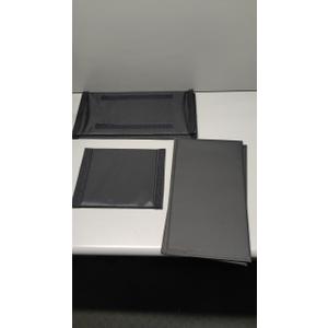 Black Panels With Velcro, Size 18"x 15" 2 pcs, 11"x8.5" 2 pcs, 17.5" x 8.5" 2 pcs