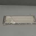 khtumeware Brushed Satin Nickel 13 inch 1-Pack Solid Brass Mail Slot with Solid Brass Internal Frame is Well Made Door Mail Slots