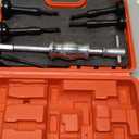 Orion Motor Tech Blind Hole Collet Bearing Race and Seal Puller Extractor Kit, Slide Hammer Pilot Insert Inner Internal Bearing Removal Tool Set, 16PCS (red)