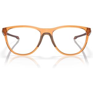 Oakley men's Ox8056f Admission Low Bridge Fit Aviator Prescription Eyewear Frames (Polished Translucent Ginger/Demo Lens)