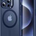 ESR for iPhone 15 Pro Case, Translucent Matte Case, Compatible with MagSafe, Military-Grade Protection, Classic Series, Frosted Blue