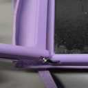 Cavor for Samsung Galaxy Z Flip 5 Case Wallet with Wrist Crossbody Strap Lanyard Card Holder Stand Shoulder Slot,Z Flip 5 Phone Case Cute,Anti-Drop,Leather Zipper Pocket Shockproof Case-Purple