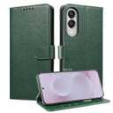 Compatible with Samsung Galaxy S25 Edge: Premium Leather Phone Case with 360° Protection, Anti-Slip, Shockproof, Built-in Stand & RFID Shielding, Phone case for Samsung Galaxy S25 Edge (Nappa Green)