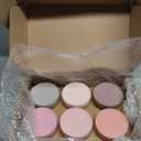 KeaBabies 12pk 4oz Glass Baby Food Containers with Lids - Leak-Proof, Microwavable Small Glass Jars, Baby Purees & Toddler Snack Storage Containers, BPA-Free, Dishwasher & Freezer Safe (Roseate)