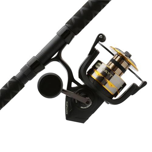 Penn 10' Battle IV Spinning Fishing Rod and Reel Combo Kit, 8000 Reel, CNC Gear Technology, Full Metal Body and Sideplate, HT-100 Drag System