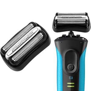 Series 3 32B Replacement Head, Series 3 Electric Shaver Replacement Head Blades for Braun S3 Foil & Cutter Razor Heads, Applicable for Braun S3 3040s 3010s 310s 3000s 3050cc 3080s 390cc etc, 1pack