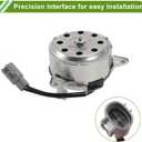 Radiator Fan Motor for Chevrolet Captiva Sport 2012-2015 L4 2.4L(FWD) for Saturn Vue 2008-2009 Quiet Engine Cooling Fan Motor No.MP8125/89019144 1 Pc