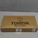 TONIFUL 4 Set Black Gold Balloon Centerpieces for Table,Balloon Stand Kit for Black Gold Party Decor 40th 50th 60th 70th Birthday Decorations Anniversary Graduation Decorations 2026 New Year Eve, Black Gold