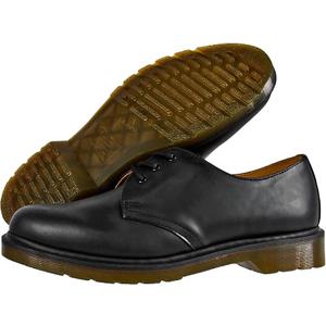 Dr. Martens, Unisex Oxford, Black Smooth, Size: 41 (Replica)