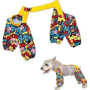 Dirty-Proof Dog Sleeves Pet Dust Pants Waterproof Dog Leg Covers Outdoor Walking Dog Leggings, Lightweight Leg Sleeves for Small Medium Dogs, Size XL