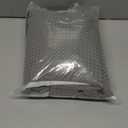 Grey Shower Curtain and Liner Set - 230GSM Waffle Weave Textured Heavy Duty,Hotel Luxury Weighted Bath Curtain,71W x 74H