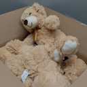 Tezituor Teddy Bears Stuffed Animals Bulk 10 Packs, 14 Inch Small Bears Plush for Baby Shower Cute Stuffed Bears Gift for Kids on Christmas, Birthday, Valentines, Light Brown