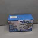 15 Packs Vacuum Bags for Travel with Rechargeable Pump, 3 Sizes Vacuum Seal Bags for Clothing, Compression Vacuum Travel Bags for Luggage, Vacuum Packing Bags for Closet Organization