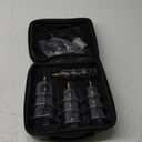 Super Cupping Set, Shockproof Heatproof Cups, Water Repellent Shockproof Professional Carrying Case, 12 Cups