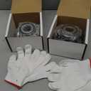 KUSATEC 513220 2PCS Front Wheel Bearing and Hub Assembly Compatible with Subaru Outback Legacy 2005 2006 2007 2008 2009 2010 2011 2012 2013 2014, 5 Lug Bolts w/ABS