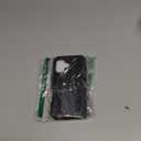 FNTCASE for iPhone 16 Phone Case: Military Grade [Built-in Screen Protector] [Kickstand] Matte Textured Drop Proof Protection Cover | Rugged Shockproof TPU Protective Sturdy Cases - Black