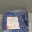 QPAU Inflatable Double River Tube, 2 Person 660lb Capacity, Puncture-Resistant 93" Sturdy Heavy Duty River Float, River Raft with Ergonomic Backrest, Cooler & Cup Holders for Family (Dark Blue)